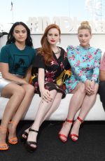 LILI REINHART, CAMILA MENDES and MADELAINE PETSCH at #imdboat at 2019 Comic-con in San Diego 07/20/2019