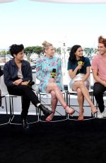 LILI REINHART, CAMILA MENDES and MADELAINE PETSCH at #imdboat at 2019 Comic-con in San Diego 07/20/2019