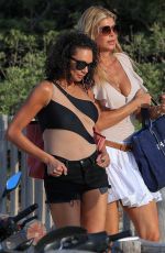 LILY BECKER and ESTELLE CRUIJFF Out in Ibiza 07/18/2019