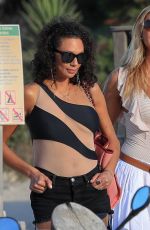 LILY BECKER and ESTELLE CRUIJFF Out in Ibiza 07/18/2019