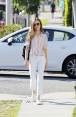 LILY COLLINS Out and About in Beverly Hills 07/17/2019