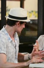 LILY JAMES and Matt Smith Out for Dinner in Primrose Hill 06/30/2019