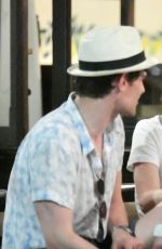 LILY JAMES and Matt Smith Out for Dinner in Primrose Hill 06/30/2019