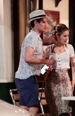 LILY JAMES and Matt Smith Out for Dinner in Primrose Hill 06/30/2019