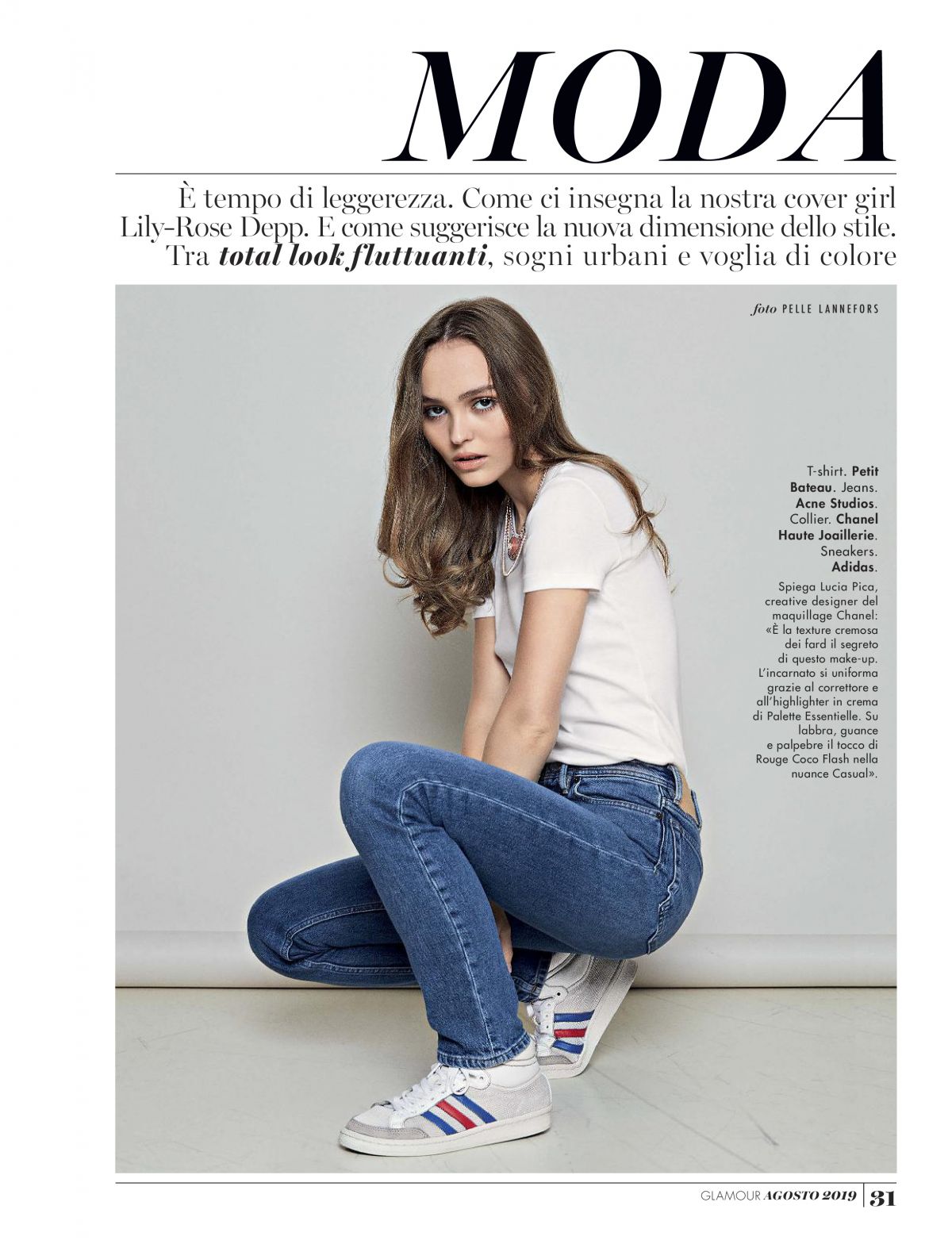 LILY-ROSE DEPP in Glamour Magazine, Italy August 2019 – HawtCelebs