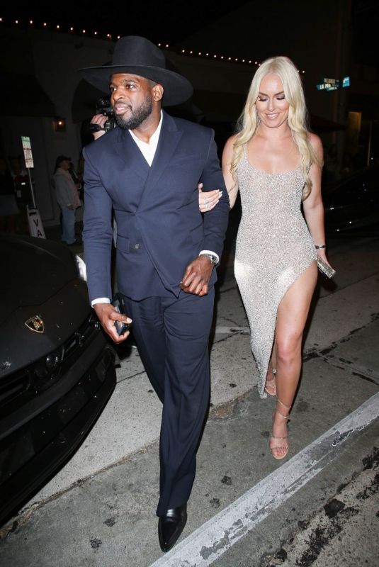 LINDSEY VONN and P. K. Subban at Craig