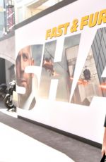 LINDSEY VONN at Fast & Furious Presents: Hobbs & Shaw in Hollywood 07/13/2019