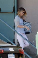 LORI LOUGHLIN Leaves a Church in Los Angeles 06/30/2019
