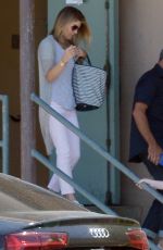 LORI LOUGHLIN Leaves a Church in Los Angeles 06/30/2019