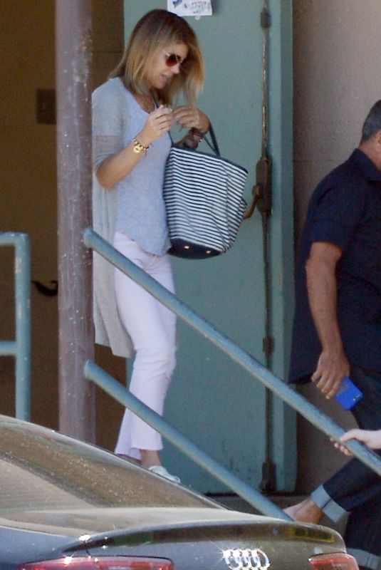 LORI LOUGHLIN Leaves a Church in Los Angeles 06/30/2019