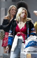 LOTTIE MOSS Arrives at Airport in Barcelona 07/19/2019