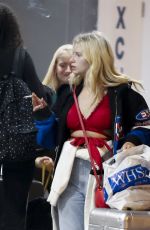 LOTTIE MOSS Arrives at Airport in Barcelona 07/19/2019