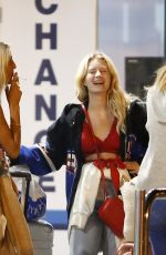 LOTTIE MOSS Arrives at Airport in Barcelona 07/19/2019
