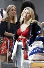 LOTTIE MOSS Arrives at Airport in Barcelona 07/19/2019