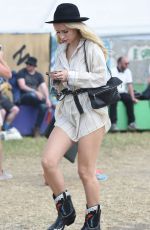 LOTTIE MOSS at 2019 Glastonbury Festival in Somerset 07/01/2019