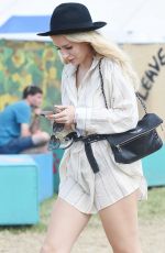 LOTTIE MOSS at 2019 Glastonbury Festival in Somerset 07/01/2019