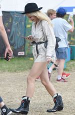LOTTIE MOSS at 2019 Glastonbury Festival in Somerset 07/01/2019