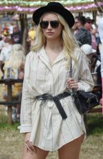 LOTTIE MOSS at 2019 Glastonbury Festival in Somerset 07/01/2019