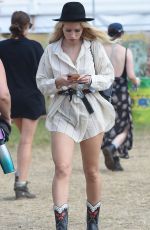 LOTTIE MOSS at 2019 Glastonbury Festival in Somerset 07/01/2019