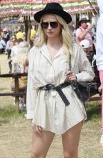 LOTTIE MOSS at 2019 Glastonbury Festival in Somerset 07/01/2019