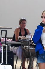 LOTTIE MOSS at Airport in Nice 06/27/2019