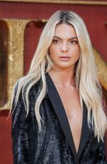 LOUISA JOHNSON at The Lion King Premiere in London 07/14/2019