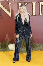 LOUISA JOHNSON at The Lion King Premiere in London 07/14/2019