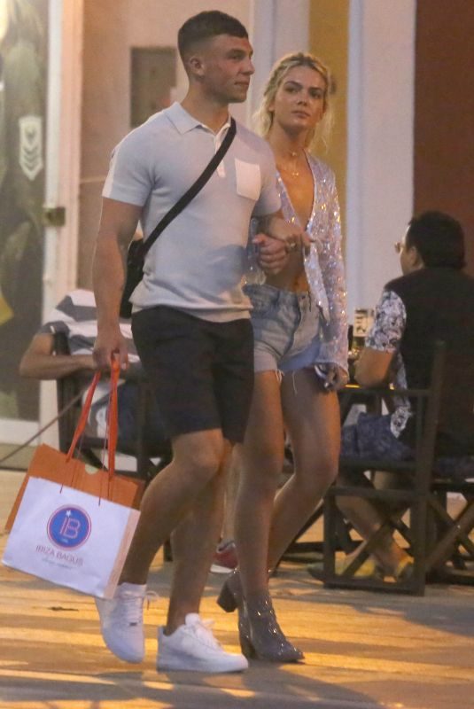 LOUISA JOHNSON Night Out in Ibiza 07/01/2019