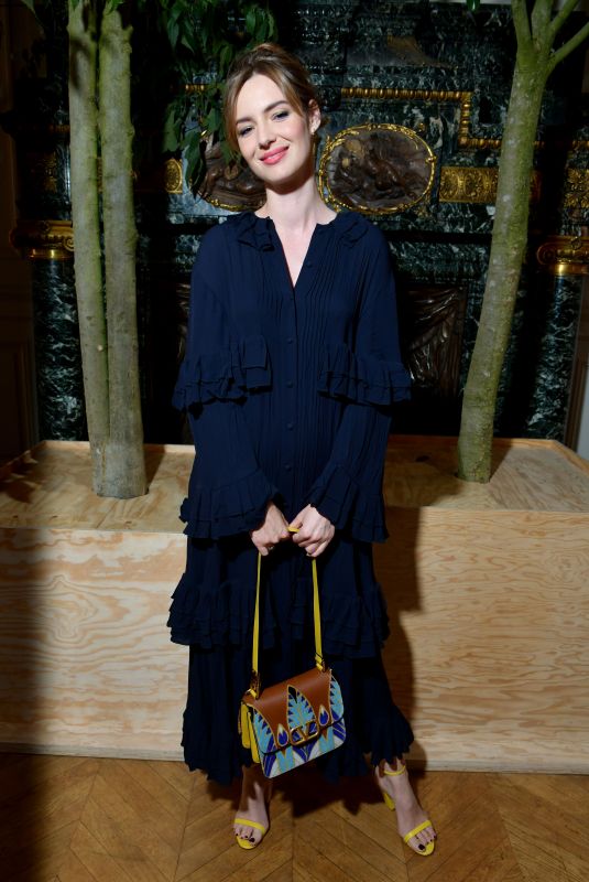 LOUISE BOURGOIN at Valentino Haute Couture Fall/Winter 2019/2020 Show in Paris 07/03/2019