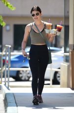 LUCY HALE at Coffee Bean in Studio City 07/01/2019
