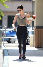 LUCY HALE at Coffee Bean in Studio City 07/01/2019