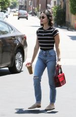 LUCY HALE at Coffee Bean in Studio City 07/12/2019