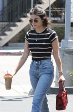 LUCY HALE at Coffee Bean in Studio City 07/12/2019