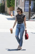 LUCY HALE at Coffee Bean in Studio City 07/12/2019