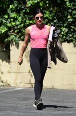 LUCY HALE Heading to a Gym in Studio City 07/11/2019