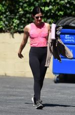 LUCY HALE Heading to a Gym in Studio City 07/11/2019