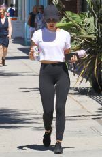 LUCY HALE Heading to a Gym in Studio City 07/14/2019