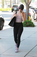 LUCY HALE Heading to a Gym in Studio City 07/18/2019