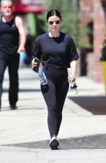 LUCY HALE Heading to a Gym in Studio City 07/24/2019