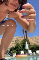 LUCY HALE in Swimsuit at a Pool - Instagram Pictures and Video 04/07/2019