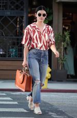 LUCY HALE Out and About in Los Angeles 07/13/2019