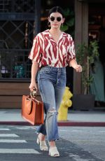 LUCY HALE Out and About in Los Angeles 07/13/2019