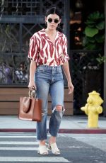 LUCY HALE Out and About in Los Angeles 07/13/2019