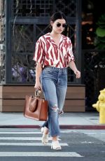 LUCY HALE Out and About in Los Angeles 07/13/2019