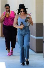LUCY HALE Out for Iced Drink in Los Angeles 07/11/2019