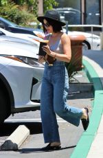 LUCY HALE Out for Iced Drink in Los Angeles 07/11/2019