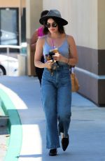 LUCY HALE Out for Iced Drink in Los Angeles 07/11/2019