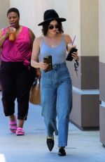 LUCY HALE Out for Iced Drink in Los Angeles 07/11/2019