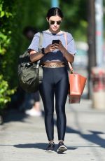 LUCY HALE Out Shopping in Studio City 07/13/2019