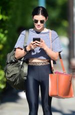 LUCY HALE Out Shopping in Studio City 07/13/2019